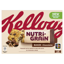 Kellogg's Nutri-Grain Bakes Chocolate Cereal Bake 4 x 45g
