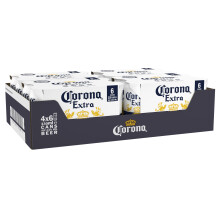 Corona Extra Premium Lager Beer Can 24 x 330ml