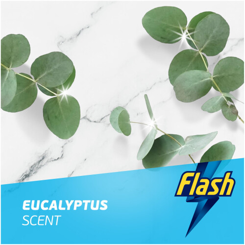 Flash Flash Bleach Cleaning Spray For Hard Surfaces, 6 x 800 ml 2
