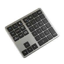 2.4G Wireless Number Pad 35 Keys Remote Connection Numpad Numeric Keypad for Laptop Window Digital Keyboard A
