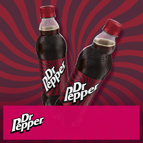 Dr Pepper Dr Pepper PET Cola 500 ml (Pack of 12) 1