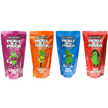 Van Holten's Pickle in a Pouch 4 Variety Pack | Hot Mama, Sour Sys, Garlic Joe,