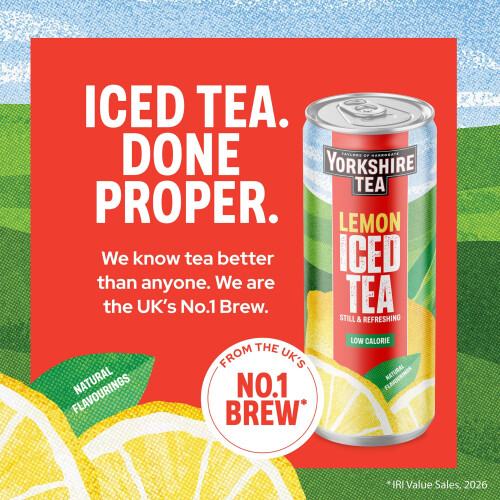 Yorkshire Tea Yorkshire Tea Lemon Iced Tea, 330 ml (Pack of 12) 2