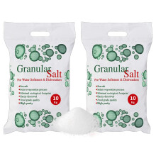 10kg Granular Salt For Granular Water Softeners Best For Laundry Kitchen Dish Washing | Compatible To All Water Softner Salt Machines | Food Grade 10