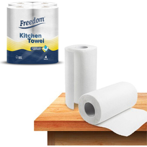 Phoenix 24 Rolls Freedom Super Absorbent Kitchen Roll Towel 2