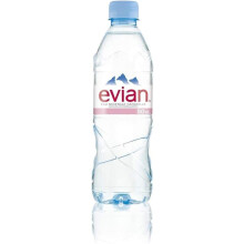 Evian Still Water, 500ml- Pack of 24