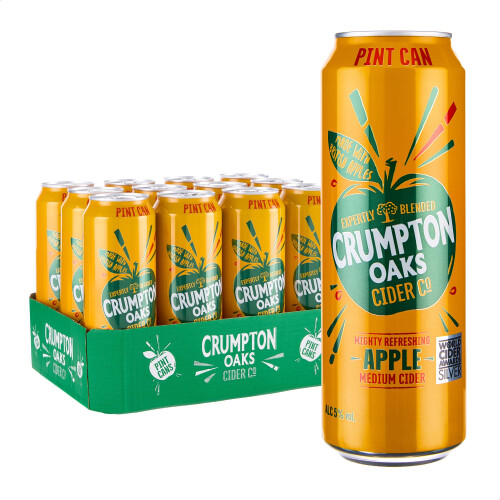 Crumpton Oaks - Apple Cider 5% ABV, Pint Cans 12 x 568ml