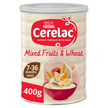 Cerelac Mixed Fruits & Wheat Baby Cereal with Milk 7+ Months 400g