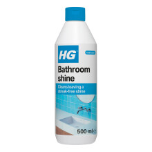 HG Bathroom Cleaner Shine Restorer, Bath Cleaner & Light Limescale Remover, Bath