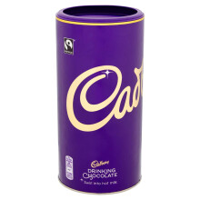 Cadburys Fair Trade Drinking Chocolate, Rich & Smooth Drinking Chocolate, Approximately 375 Servings, 750 g Tub (Pack of 1)