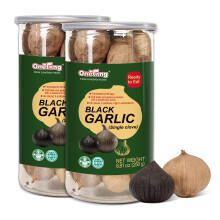 ONETANG Black Garlic 250g Pack of 2, Whole Garlic Fermented for 90 days, 0 additives, high in antioxidants 500g