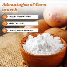 Potato Starch 1kg – 100% Natural, Non-GMO & Vegan Unmodified Potato Powder – Premium Gluten Free Flour Alternative & Thickening Agent for Cooking,
