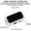(red light) Universal LED Car Anti-Theft Warning Light with Solar Analog and Induction Features for Vehicle Modification 4