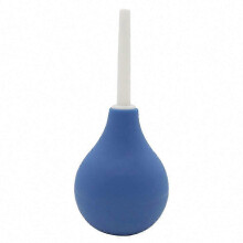 (160ml, Blue) Comfortable Medicinal Enema Bulb for Both Men and Women - 90ml Capacity