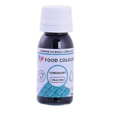 Frugtfarve til chokolade og fedtholdige masser TURKIS 18ml