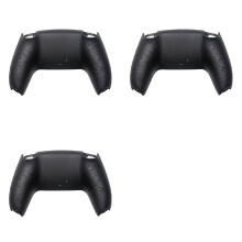 3X Onderste Achterkant Behuizing Antislip Achterkant Game Improvement Vervangende Onderdelen voor PS5 Controller Zwart