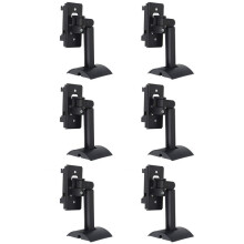 6X Surround-Luidspreker Wandmontage Plafondbeugelstandaard Draaibare Hangende Standaard voor UB-20-Serie II