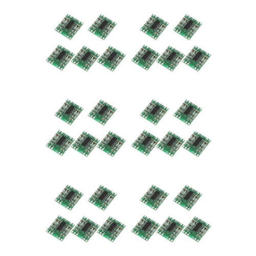 30 Pcs Digital Power Amplifier Board,2X3W Type D PAM8403 Audio Module  5V Digital Audio Amplifier Board Module
