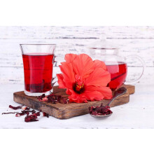 Cherry Rom Hibiscus Tea - 100g Hibiscus Flower Flavor Mix