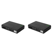 2X 5V 9V 12V Uninterruptible Power Supply UPS POE 10400MAh Battery Backup for CCTV WiFi Router(US Plug)