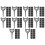 100Pcs USB Dust Plug Charger Port Cover Cap USB Security Lock Universal Dustproof Protector PC Notebook Laptop 1