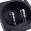 6X Square Shape Double Binding Post Type Speaker Box Terminal Cup Black 9