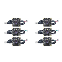 6 Pcs OV9732 100 Degrees 1280x720 30fps Camera Module for Autodarts Io with 2M Cable,PCB SIZE:32x32mm, Camera Module