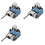 3X Expanding Board Adapter Board Module for Oranger Pi Zero USB Interface 1