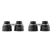 2X Jumelles Hd Télescope Portable Accessoires Extérieurs Camping Jumelles Télescope Grossissement 3 Fois, 3 X 50