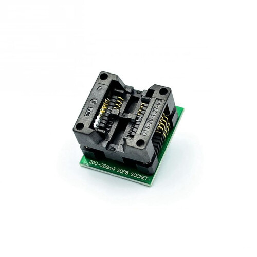 2Pcs SOP8 to DIP8 SOP8 Turn DIP8 SOIC8 to DIP8 IC Socket Programmer Adapter Socket for Wide 200Mil 1