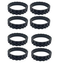 8 PZ per S5/T6/T7 Accessori Ruote un Piedi Pneumatico Sostituzione Della Pelle Robot Parti di Aspirapolvere
