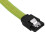 4Pcs 50CM  3.0 III SATA3 7Pin Data Cable Right Angle 6Gb/S SSD Cables HDD Hard Disk Data Cord(Green) 7