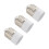 3X E27 to E14 Base LED Light Lamp Bulb Adapter Converter 1