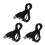 3X Cable USB de Cargador para Cargar la Videocamara de   XL, LL, 3DS 1