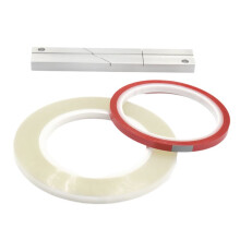 For Revoxsonido 1/4 10Inch Tape Splicing Set Splicing Block with Leader Tape,Opening Cassettes Tape Reel to Reel Tapes C