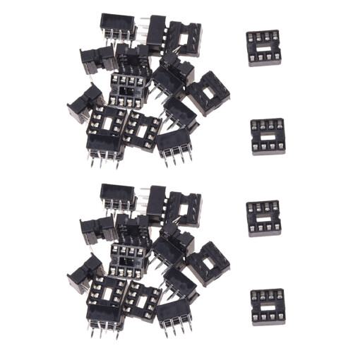 40 x 8 Pin 2,54 mm Pitch IC-Sockel Typ Adapter