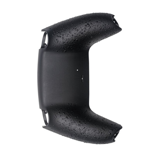 3X Bottom Back Shell Non-Slip Rear Housing Game Improvement Replacement Parts for PS5 Controller Black 2