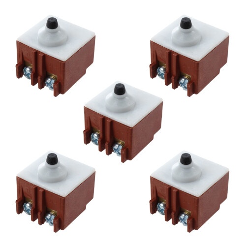 5X Angle Grinder AC 250V 6A 125V/12A DPST Pushbutton  for  6-100
