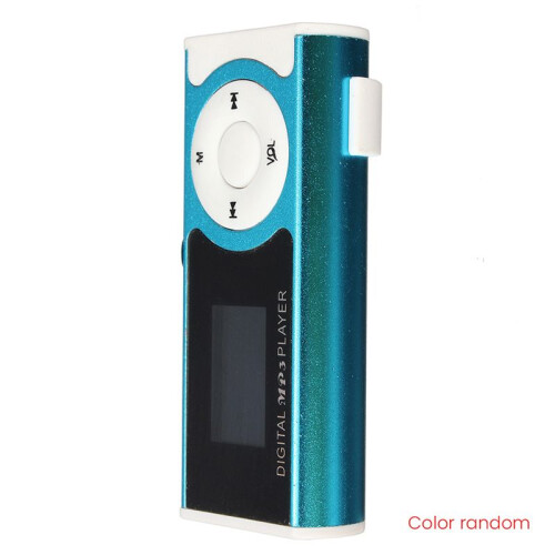 5X  USB Clip Player MP3 Player LCD Screen 16GB   TF Card 1