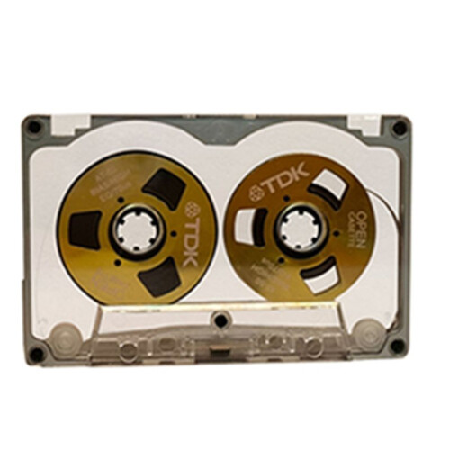 4X 55 Minute Blank Tape Disk Double-Sided Metal Small Open Disk Blank Cassette Tape Tape Disk, E 1