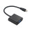 4X Micro- to VGA Adapter Cable 1080P Video Converter with Audio Jack USB Power Cable for  Camera Raspberry Pi 4 4