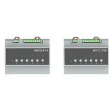 2X Tuya Zigbee 6CH Relay Module Remote Control Appliance Control Module Supports 3-Way Motor Control