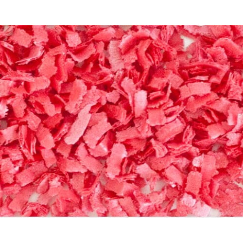 Rød vaffeltopping 100 g = 1,5 l stor pakke