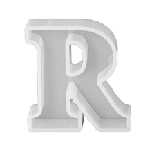(R) Silicone Keychain Moulds Pendant Molds Letter Shaped Hand-Making Jewelry Tools Pendant Moulds for Keychain Keyrings Multicolor