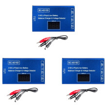 3X BC-4S15D Battery Lipo Li-Ion Balance Charger Voltage Detector LCD Digital Display Balance Charger for RC Battery