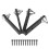8PCS Combined Type Speaker Foot Subwoofer Shockproof Spike Bracket Speaker Spike Shock 5