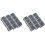 6Pcs Parts Storage Box Plastic Screw Organizer Box with 4 Compartment Tool Part Container Bin with Lid Storage Case 1