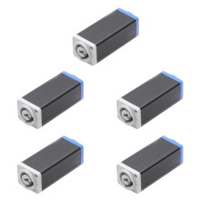 5X LED PowerCon AC-Koppeladapter-Verlengconnector Hoge Kwaliteit Speakon-Paneelmontage Rechte Adapter Blauw Naar Wit