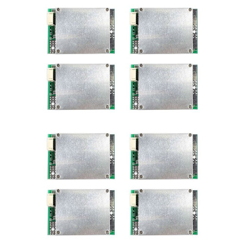8X Placa da Proteção da Bateria de Lítio de 4S 12V 50A BMS LiFePO4 com Equilíbrio da Bateria Do Poder/Placa da Proteção Do PCB Do Reforço