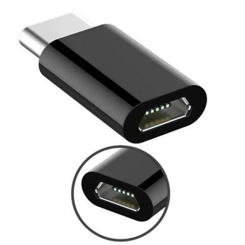 12x Micro-USB to Usb C Adapter,  to Typec Charging Adapter, Usb Type C Adapter Conversion Connector with Resistor 1
